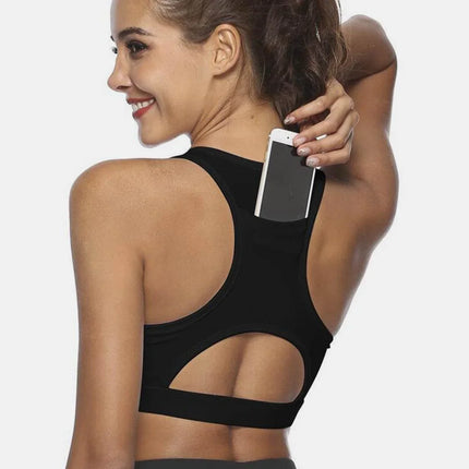 Cutout Scoop Neck Active Tank - MimiStylez