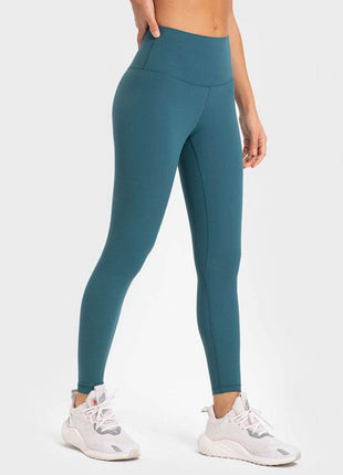 Highly Stretchy Wide Waistband Yoga Leggings - MimiStylez