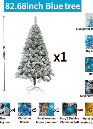 7FT Pre Decorated Christmas Tree