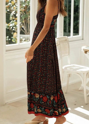 Printed Maxi Cami Dress - MimiStylez