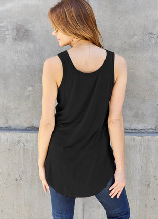 Basic Bae Full Size Round Neck Tank - MimiStylez