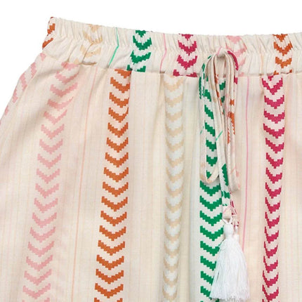 Frill Printed Maxi Skirt - MimiStylez