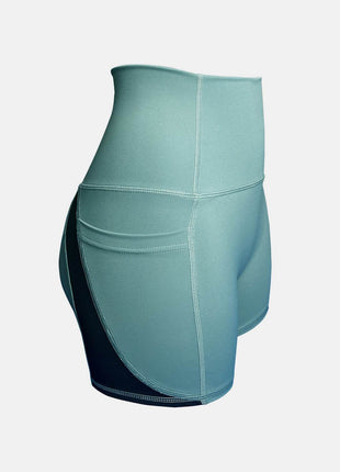 High Waist Active Shorts - MimiStylez