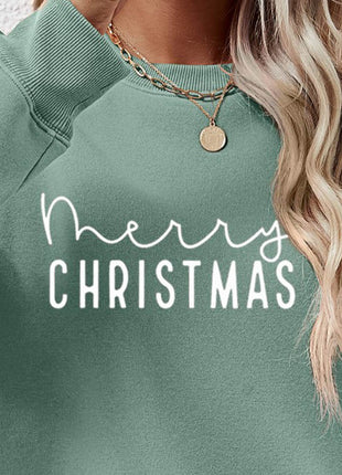 MERRY CHRISTMAS Dropped Shoulder Sweatshirt - MimiStylez