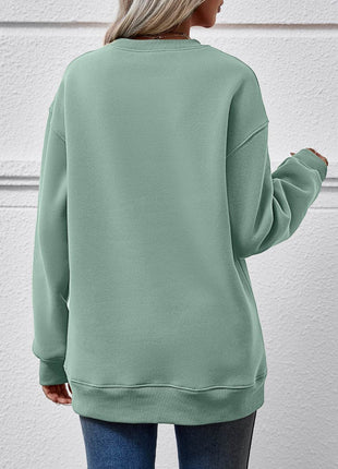 MERRY CHRISTMAS Dropped Shoulder Sweatshirt - MimiStylez