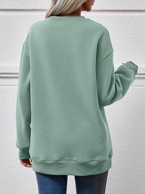 MERRY CHRISTMAS Dropped Shoulder Sweatshirt - MimiStylez