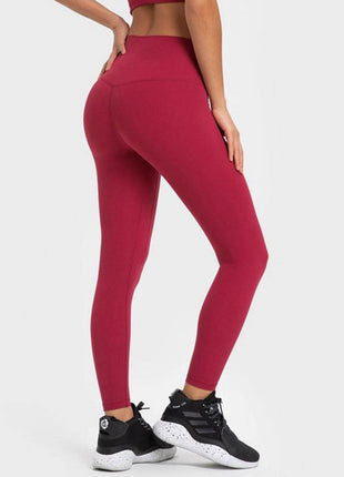 Highly Stretchy Wide Waistband Yoga Leggings - MimiStylez