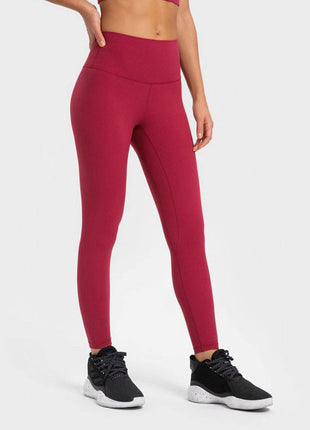 Highly Stretchy Wide Waistband Yoga Leggings - MimiStylez