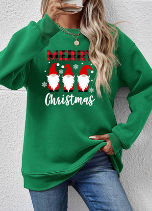 MERRY CHRISTMAS Long Sleeve Sweatshirt - MimiStylez