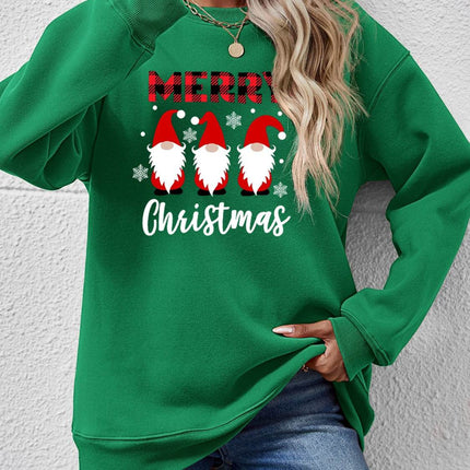 MERRY CHRISTMAS Long Sleeve Sweatshirt - MimiStylez