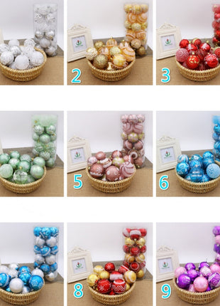 Christmas ball, bright ball, 6cm24, Christmas decorations, Christmas tree, Christmas tree decoration