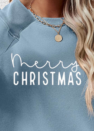 MERRY CHRISTMAS Dropped Shoulder Sweatshirt - MimiStylez