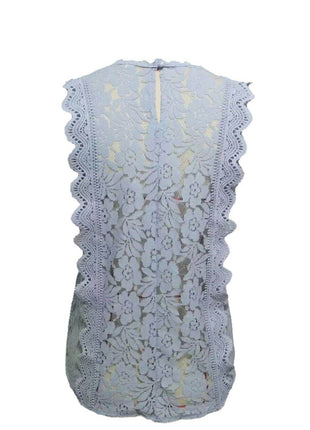Lace V-Neck Tank - MimiStylez