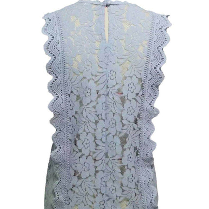 Lace V-Neck Tank - MimiStylez