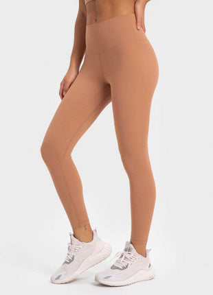 Highly Stretchy Wide Waistband Yoga Leggings - MimiStylez