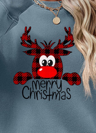 MERRY CHRISTMAS Graphic Sweatshirt - MimiStylez