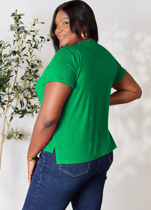 Basic Bae Full Size Round Neck Short Sleeve T-Shirt - MimiStylez