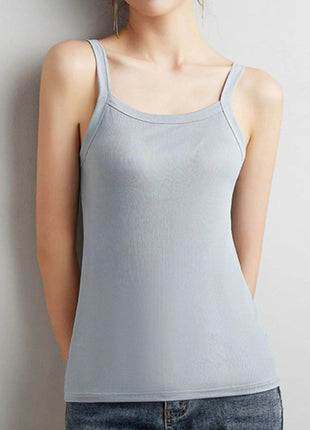 Plus Size Scoop Neck Tank Top - MimiStylez