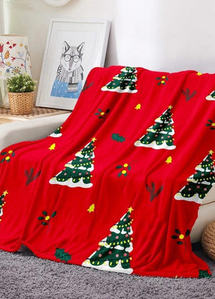 Christmas Printing Flannel Blanket