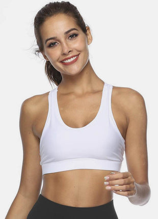 Cutout Scoop Neck Active Tank - MimiStylez