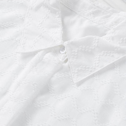 Button Up Short Sleeve Shirt - MimiStylez