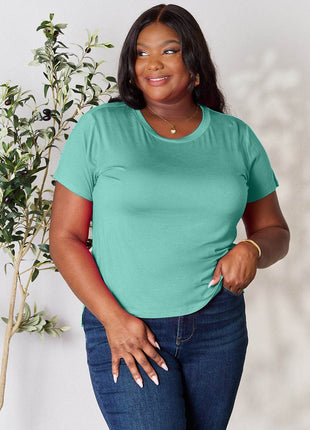 Basic Bae Full Size Round Neck Short Sleeve T-Shirt - MimiStylez