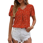 Rojo floral