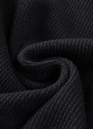 Notched Neck Long Sleeve Romper - MimiStylez