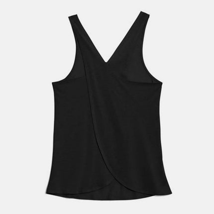 Crisscross Scoop Neck Active Tank - MimiStylez