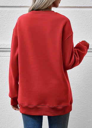 MERRY CHRISTMAS Dropped Shoulder Sweatshirt - MimiStylez