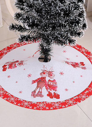 Christmas tree skirt Christmas tree decorations Christmas gifts Christmas scene matching