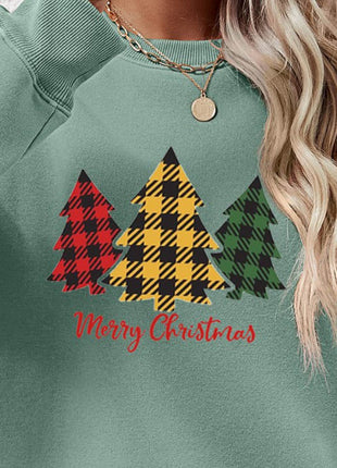 MERRY CHRISTMAS Dropped Shoulder Sweatshirt - MimiStylez