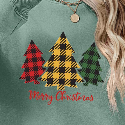 MERRY CHRISTMAS Dropped Shoulder Sweatshirt - MimiStylez