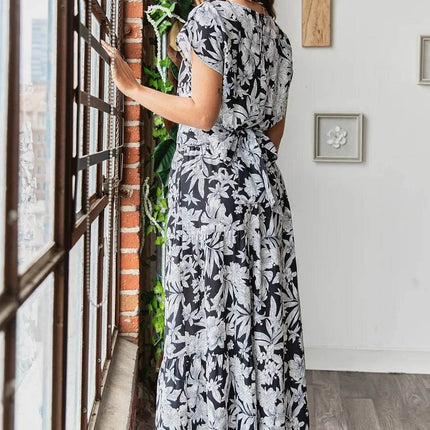 Mittoshop Tropical Print Top and Skirt Set - MimiStylez