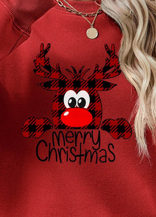 MERRY CHRISTMAS Graphic Sweatshirt - MimiStylez