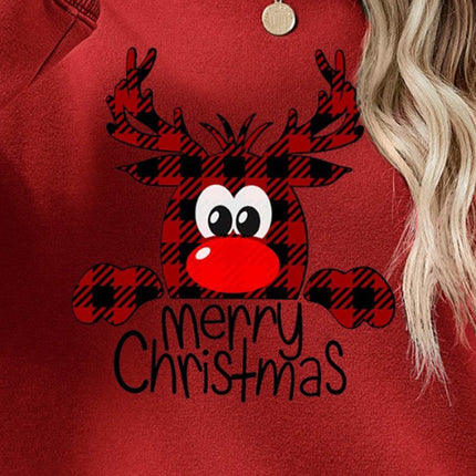 MERRY CHRISTMAS Graphic Sweatshirt - MimiStylez