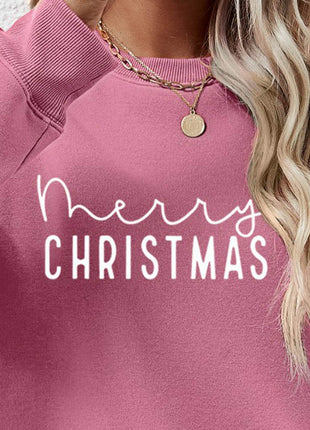 MERRY CHRISTMAS Dropped Shoulder Sweatshirt - MimiStylez