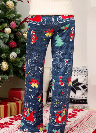 Christmas Straight Leg Pants - MimiStylez