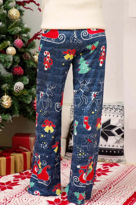 Christmas Straight Leg Pants - MimiStylez