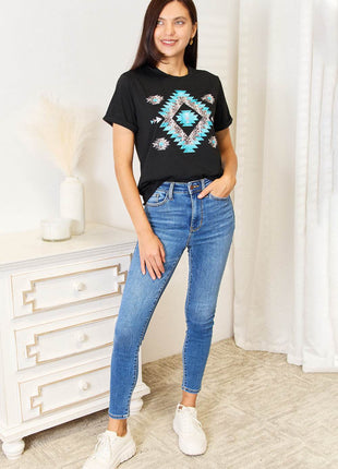 Simply Love Graphic Short Sleeve T-Shirt - MimiStylez