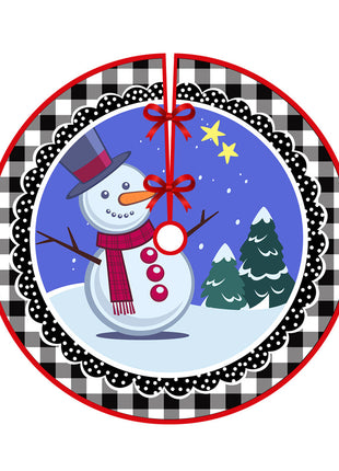 Christmas-tree Skirt Holiday Decoration Printing