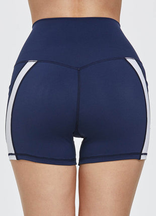 High Waist Active Shorts - MimiStylez
