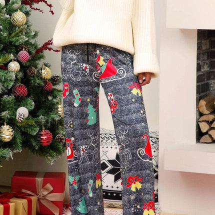 Christmas Straight Leg Pants - MimiStylez