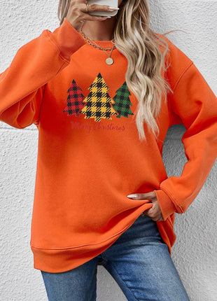 MERRY CHRISTMAS Dropped Shoulder Sweatshirt - MimiStylez
