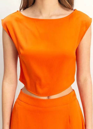 HYFVE Sleeveless Top and Maxi Skirt Set - MimiStylez