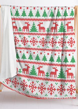 Christmas 3D Digital Printing Flannel Blanket