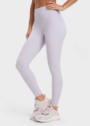Highly Stretchy Wide Waistband Yoga Leggings - MimiStylez