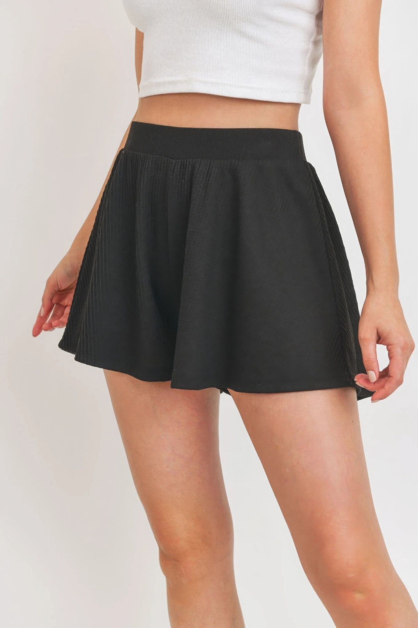 Shorts Volantes Micro Waffle