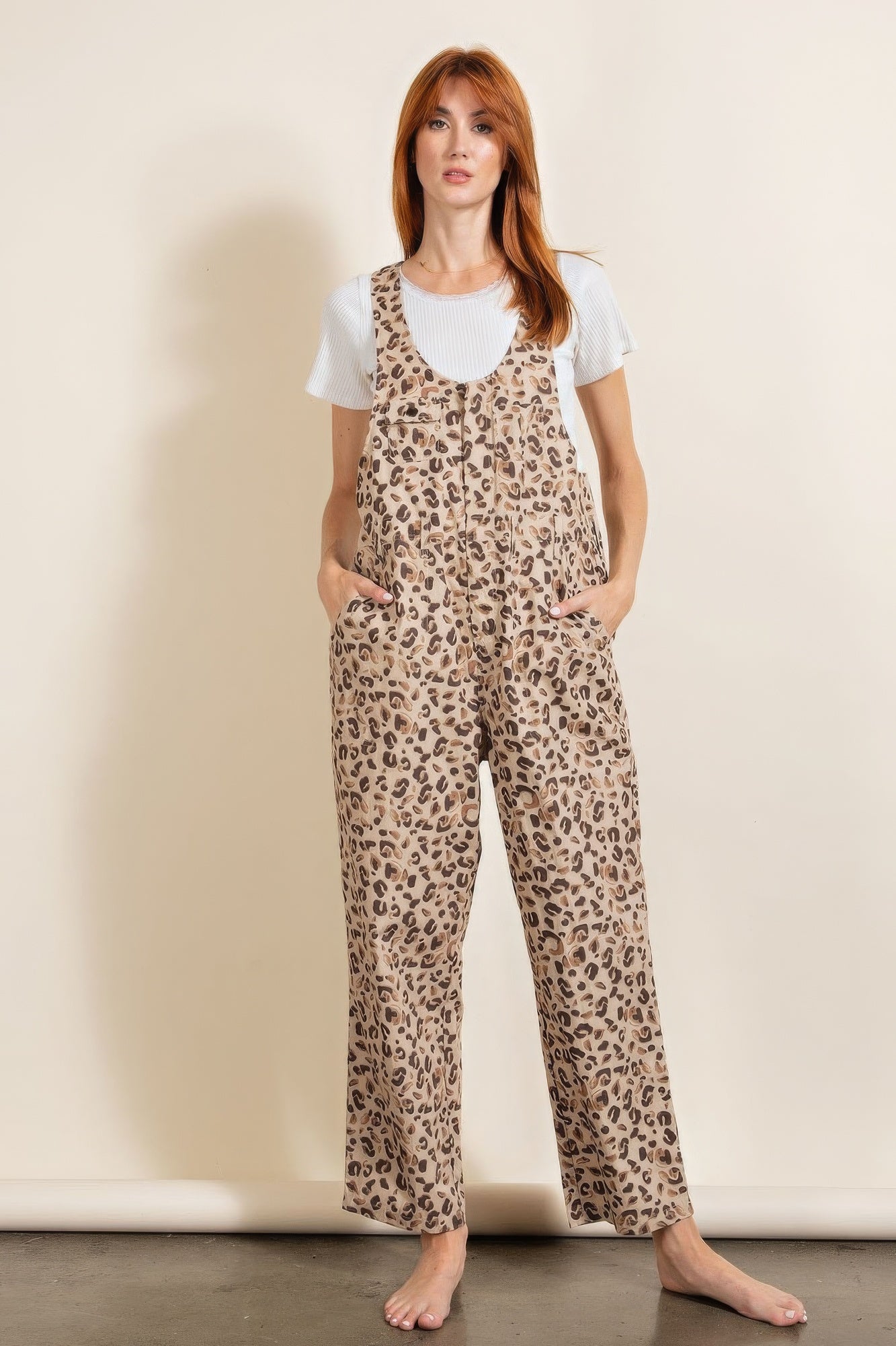 Mono estampado animal/leopardo