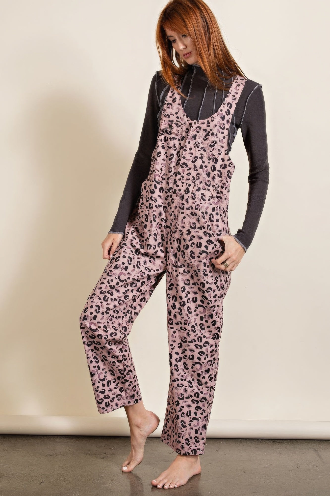 Mono estampado animal/leopardo